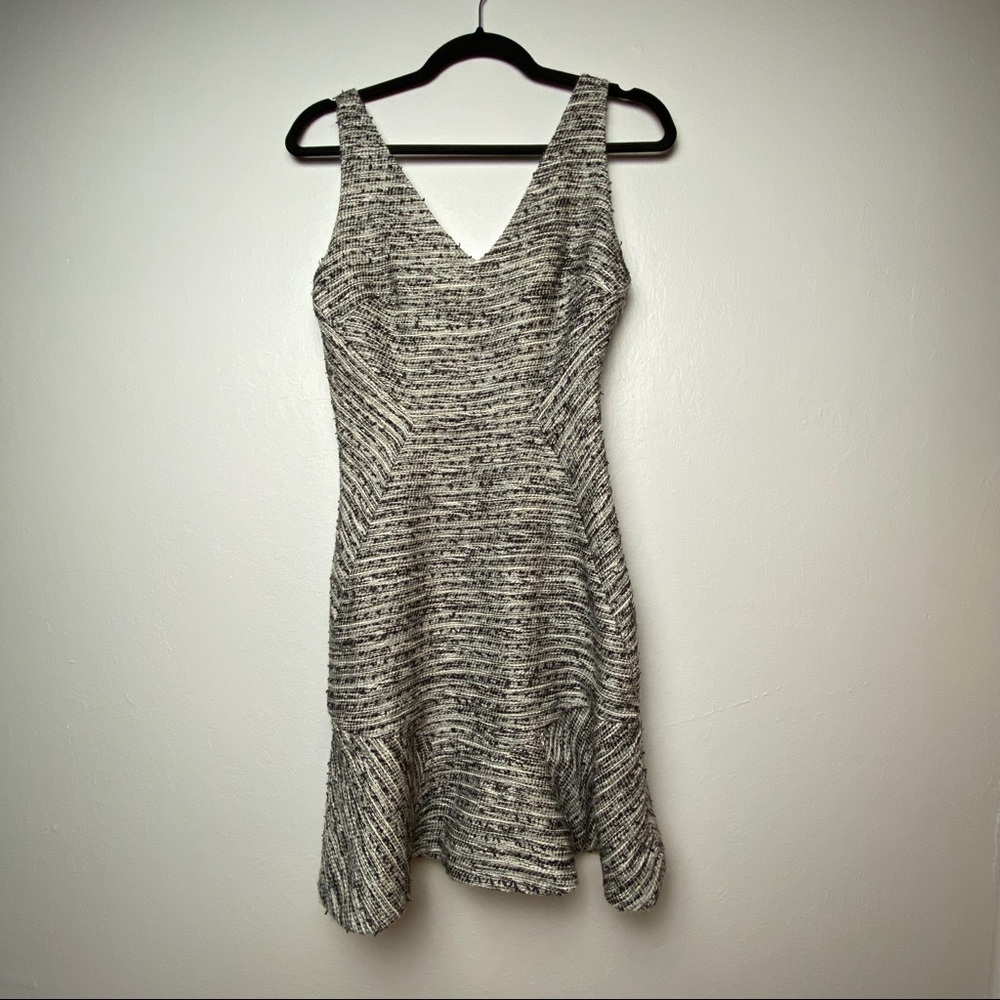 Poppylark sleeveless tweed dress